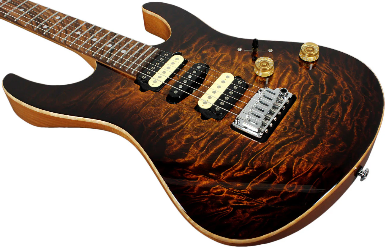 Suhr Modern Guthrie Govan Spec in Bengal Burst Quilt - Image 4