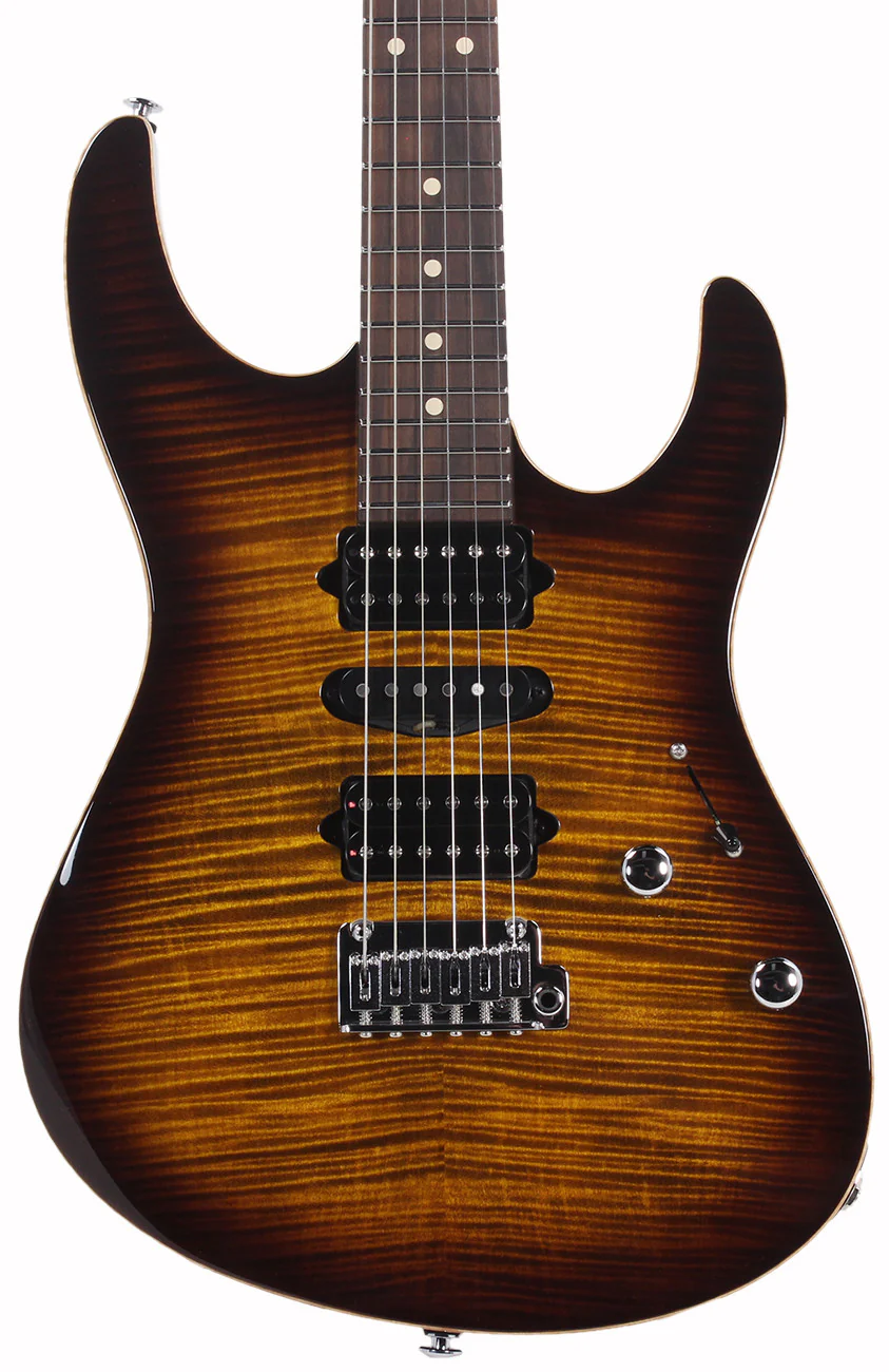 Suhr Modern Pro Guitar, Bengal Burst, Pau Ferro, HSH - Image 3
