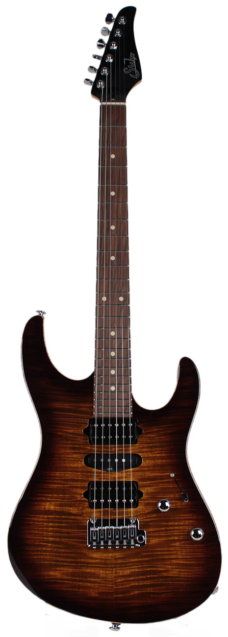 Suhr Modern Pro Guitar, Bengal Burst, Pau Ferro, 510 - Image 2