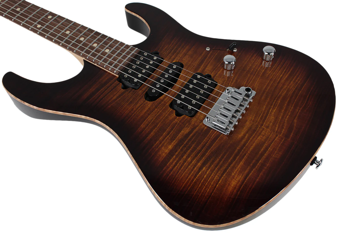 Suhr Modern Pro Guitar, Bengal Burst, Pau Ferro, 510 - Image 7