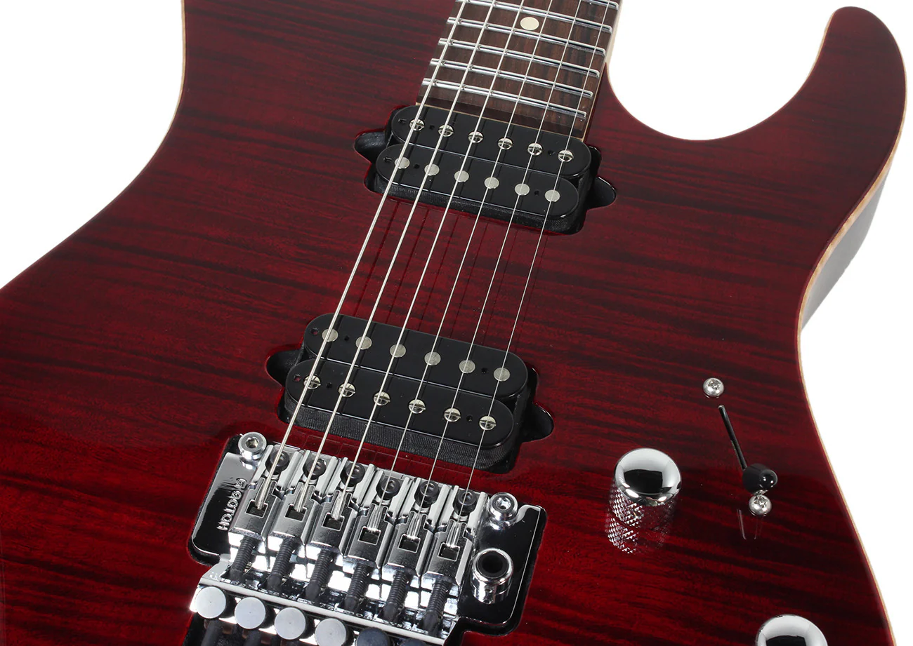 Suhr Modern Pro Guitar, Chili Pepper Red, Pau Ferro, Floyd, HH - Image 7