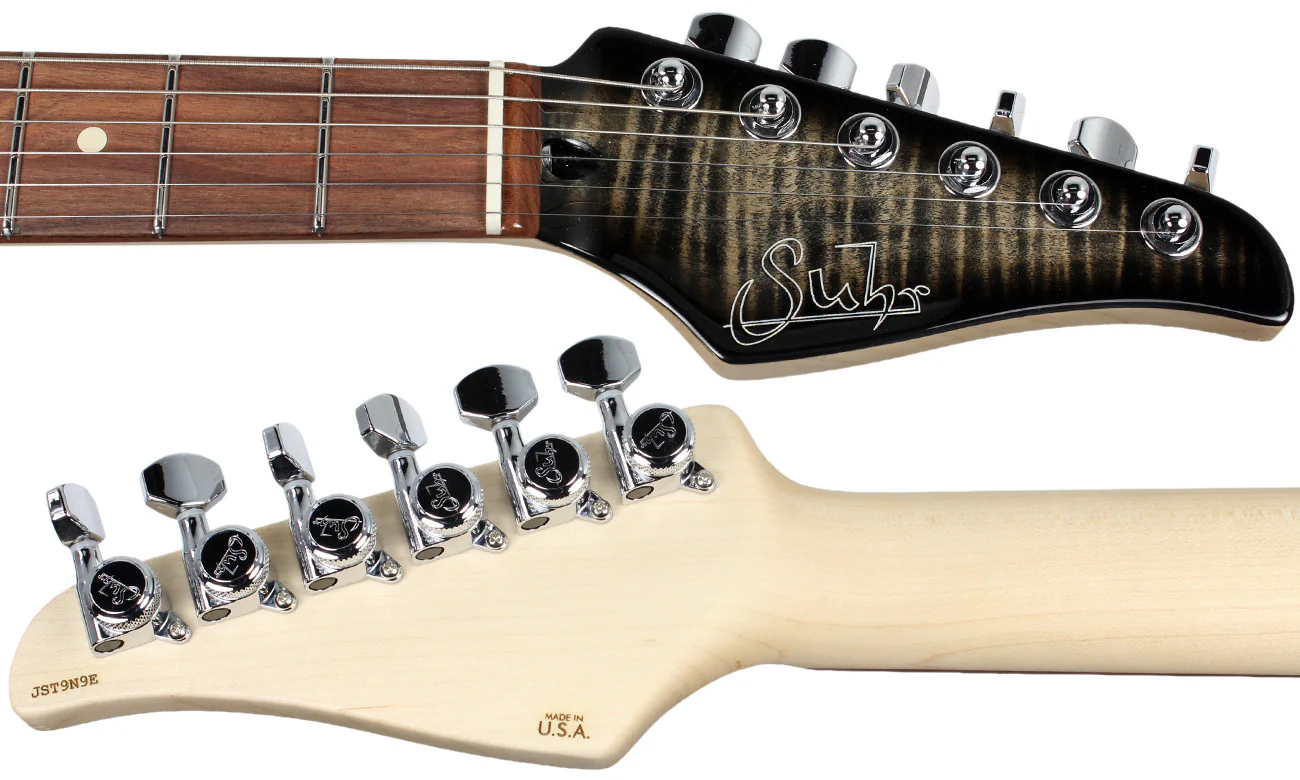 Suhr Modern Pro Guitar, Trans Charcoal Burst, Pau Ferro, HSH - Image 8