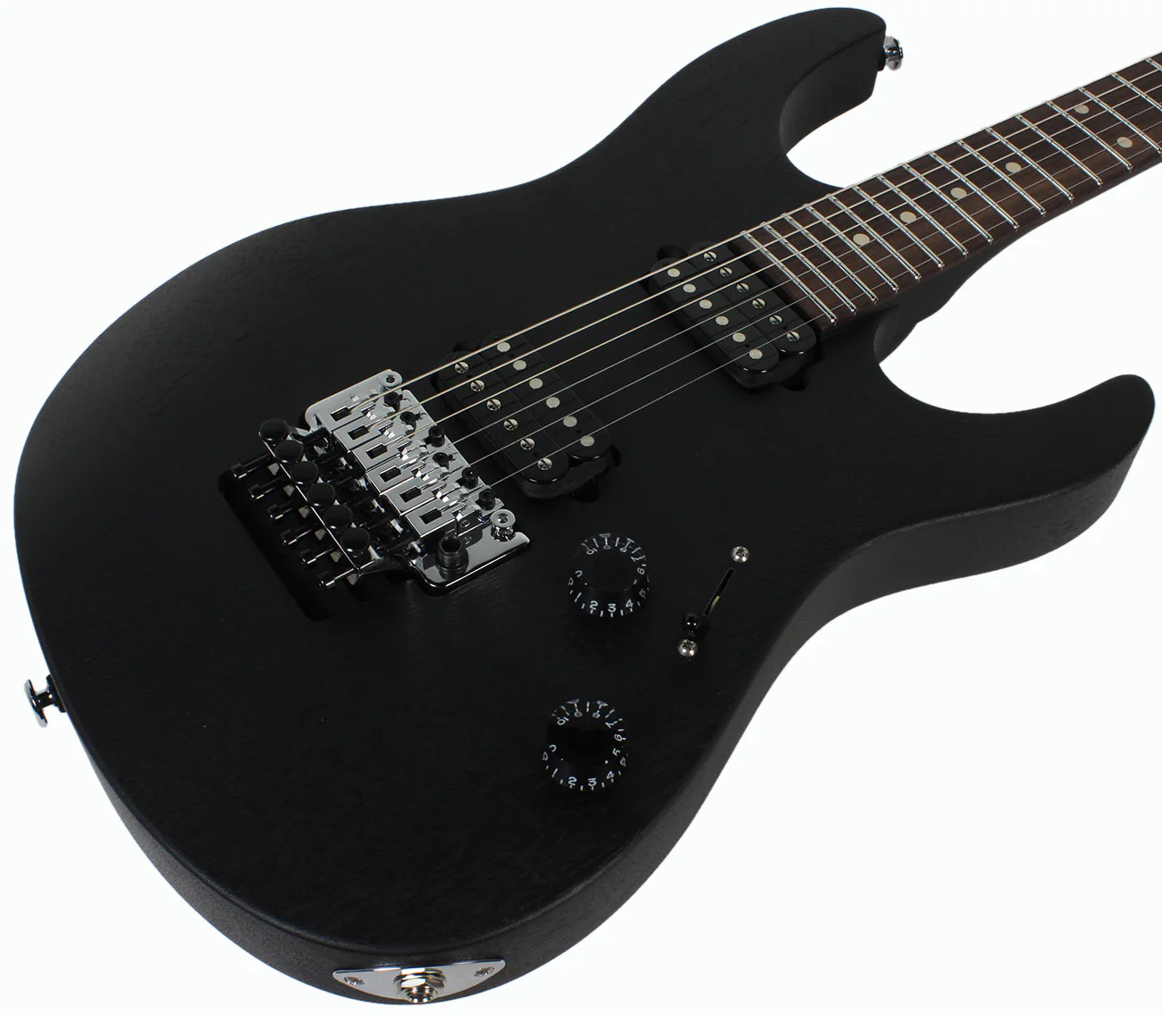 Suhr Modern Satin Black Guitar - Floyd Rose - Image 5