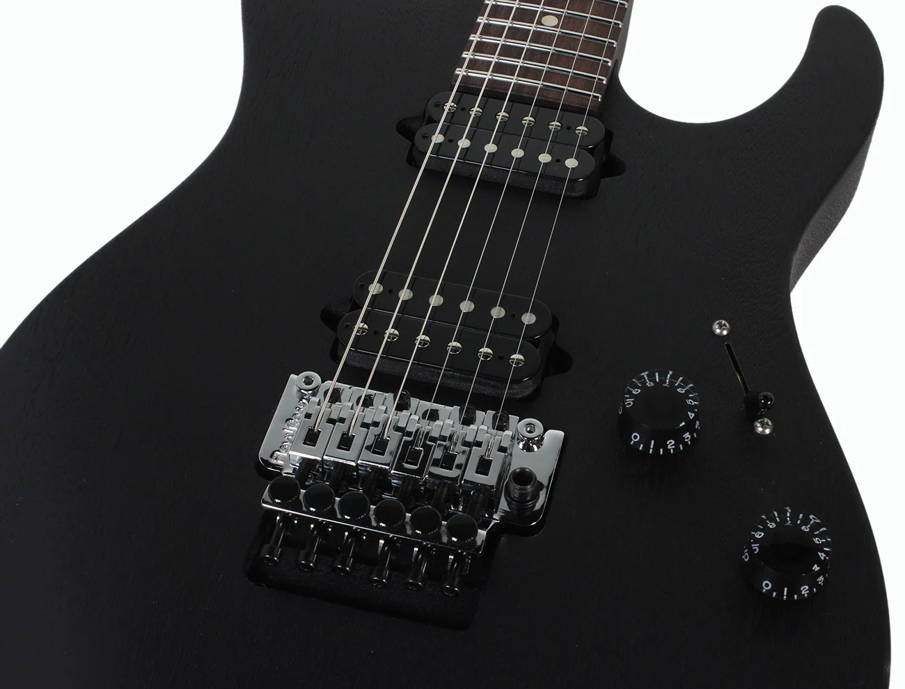 Suhr Modern Satin Black Guitar - Floyd Rose - Image 7