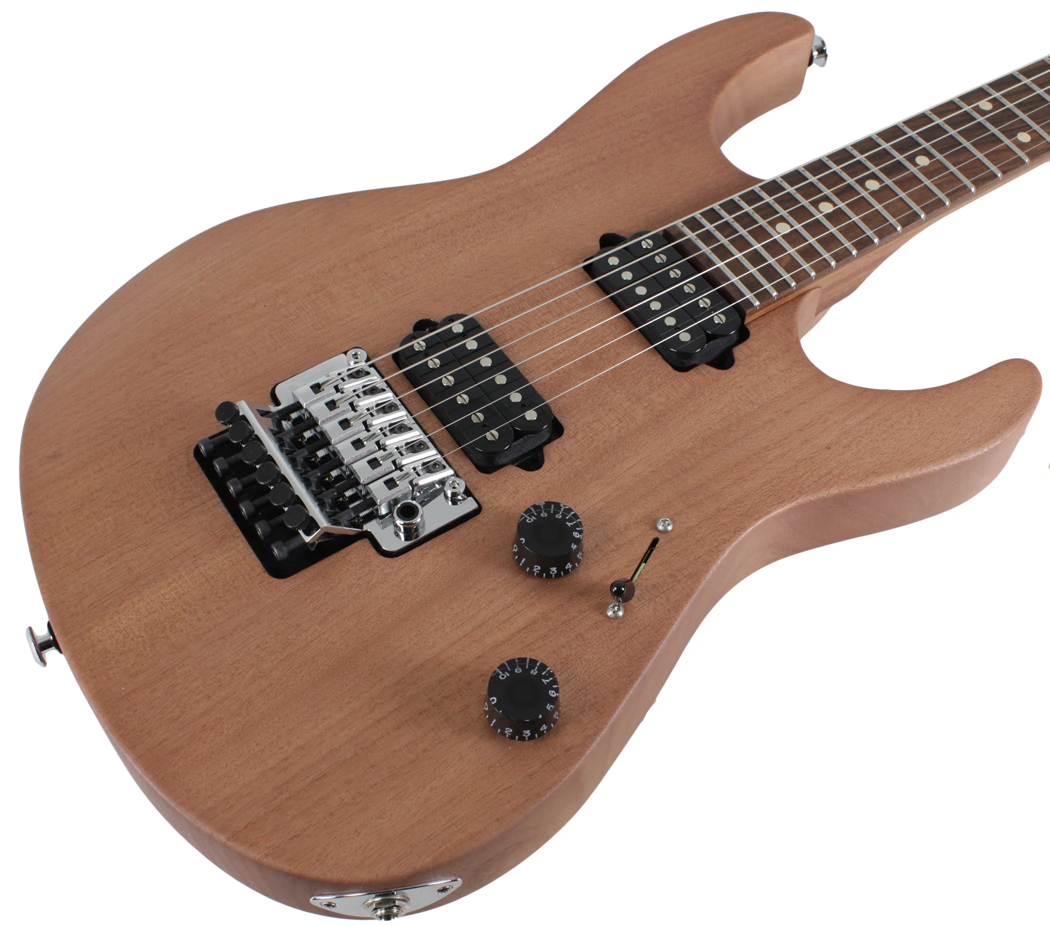 Suhr Modern Satin Guitar, Natural, HH, Floyd Rose - Image 2