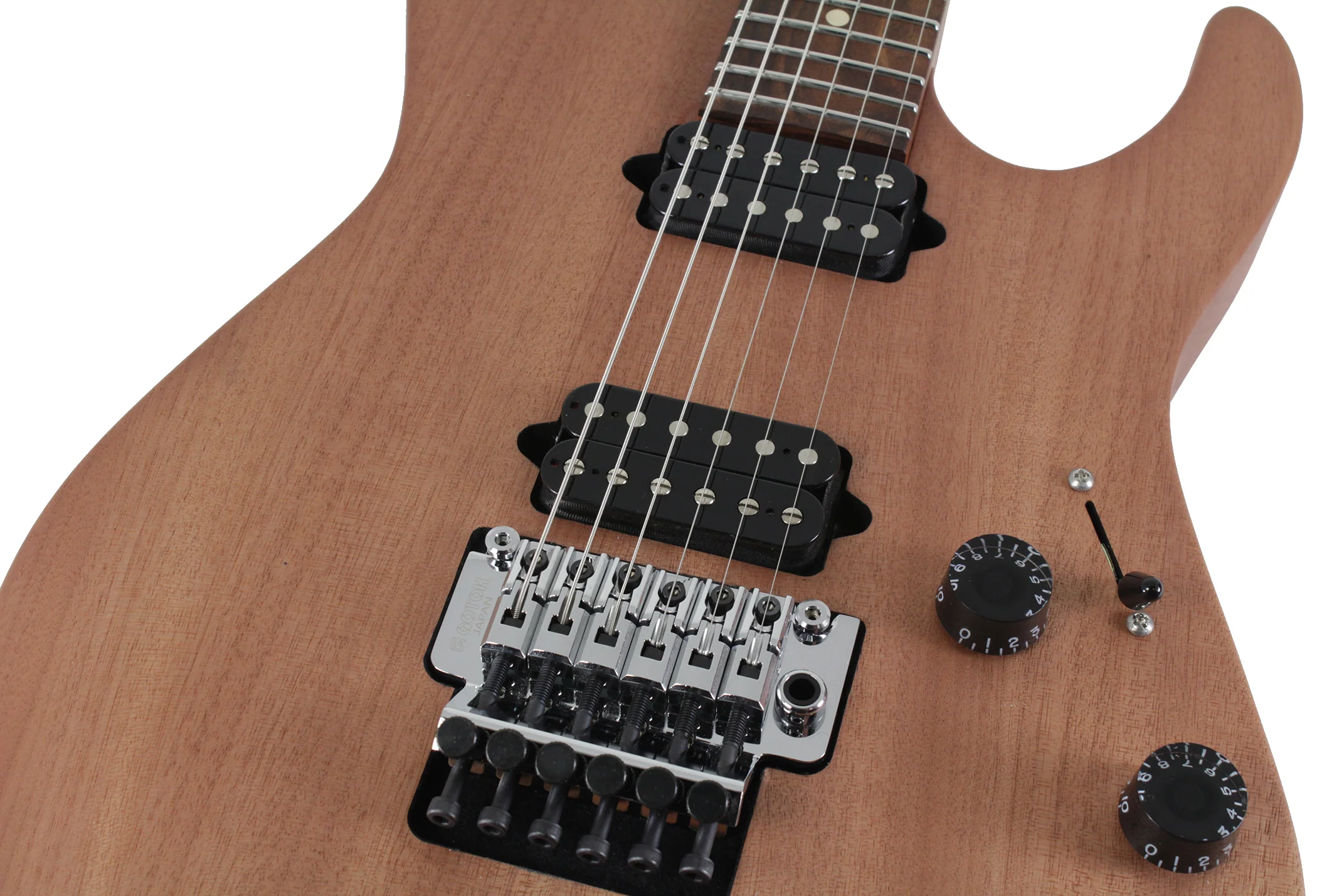 Suhr Modern Satin Guitar, Natural, HH, Floyd Rose - Image 3