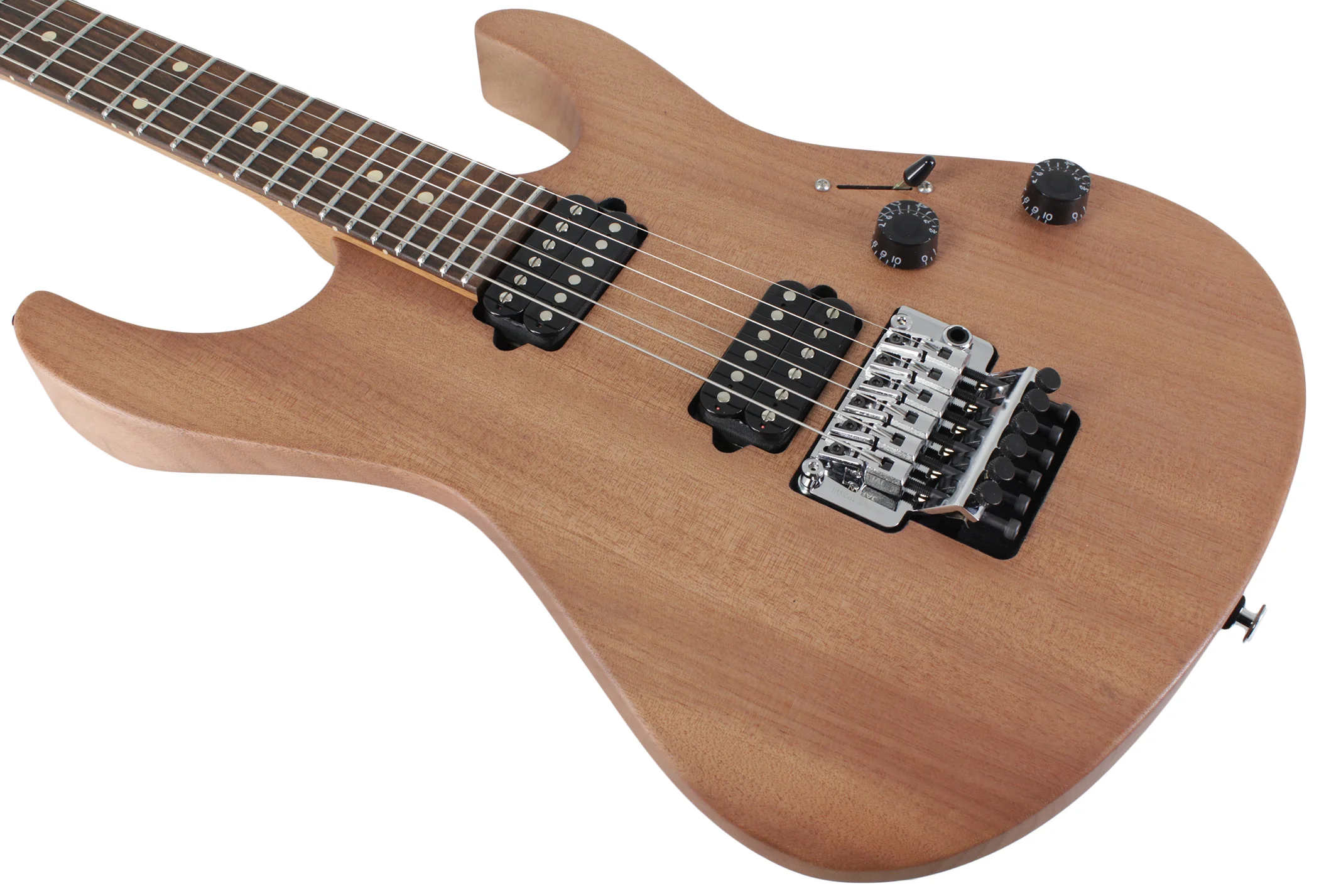 Suhr Modern Satin Guitar, Natural, HH, Floyd Rose - Image 4