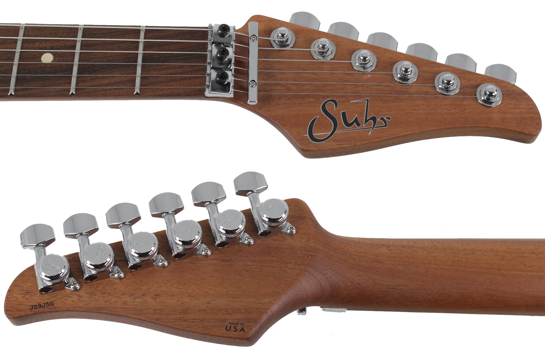 Suhr Modern Satin Guitar, Natural, HH, Floyd Rose - Image 8