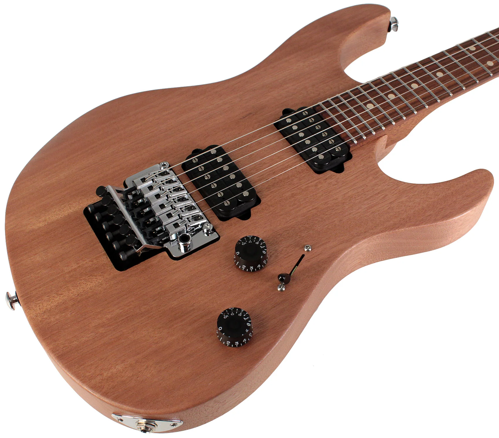 Suhr Modern Satin Guitar, Natural, HH, Floyd Rose - Image 2