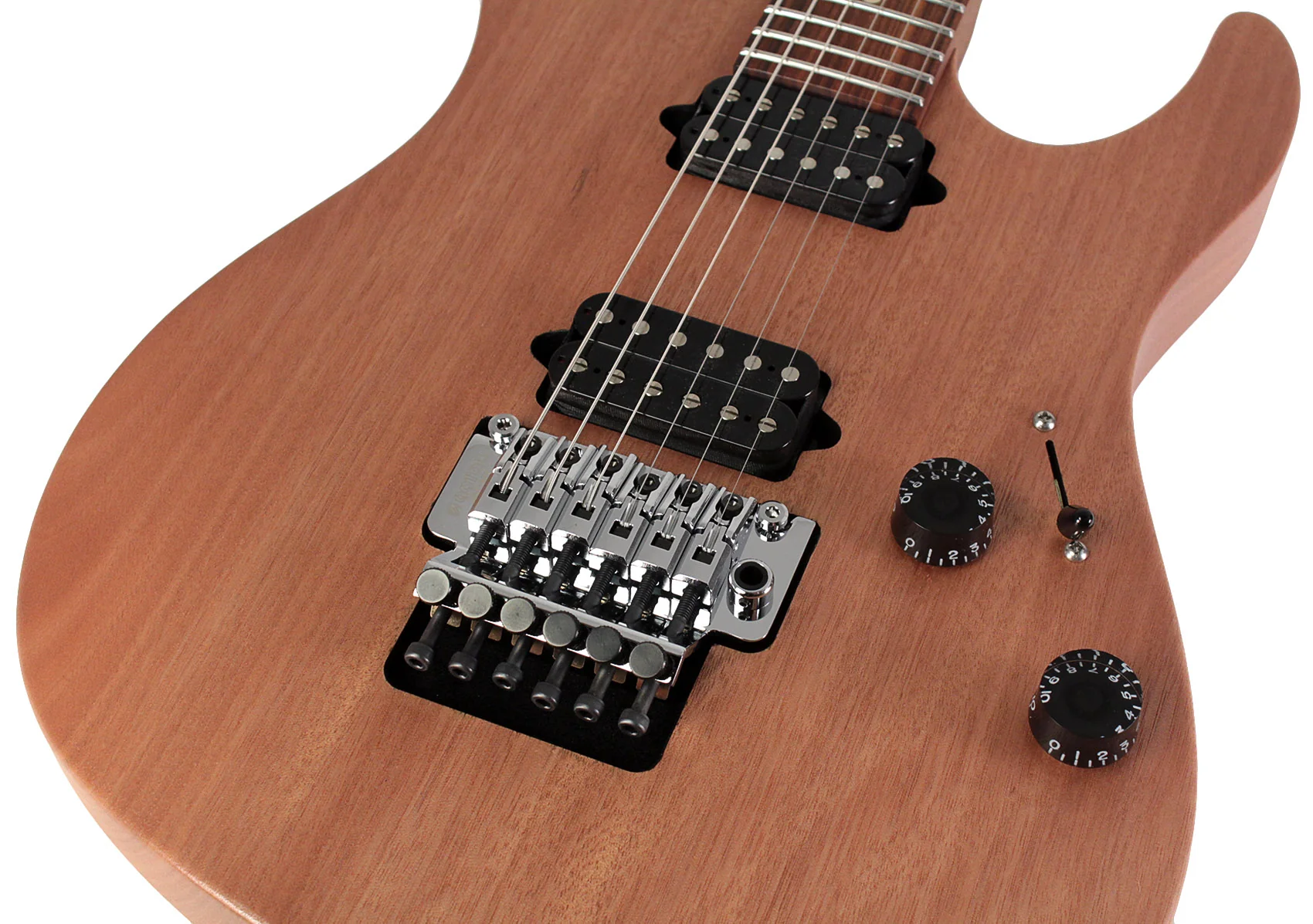 Suhr Modern Satin Guitar, Natural, HH, Floyd Rose - Image 3