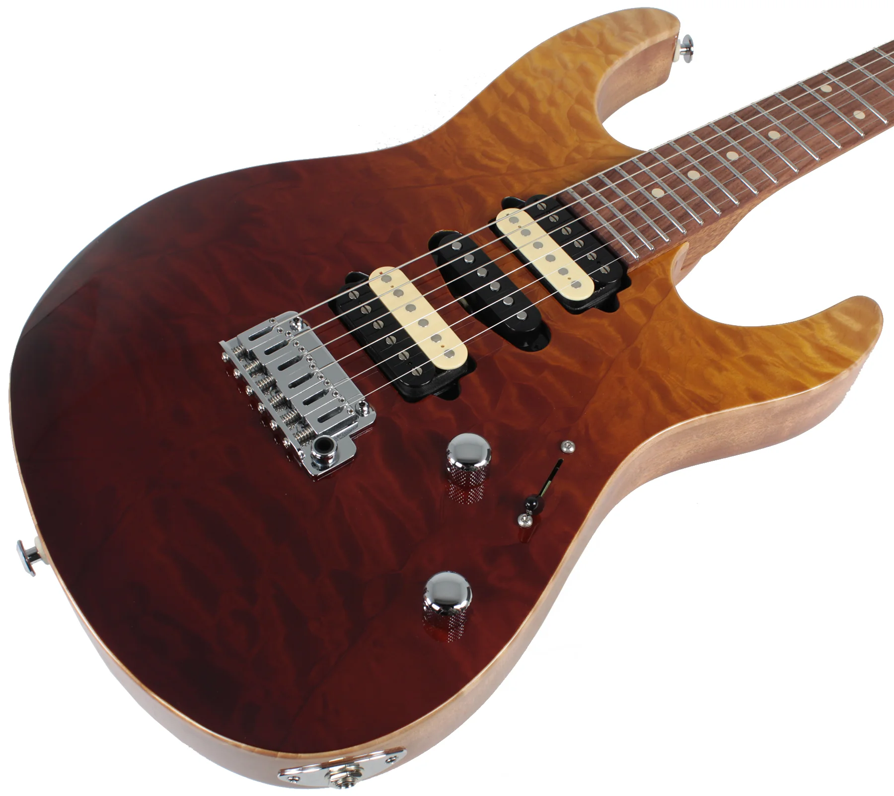 Suhr Modern Select Guitar, Quilted Maple, Desert Gradient - Image 2