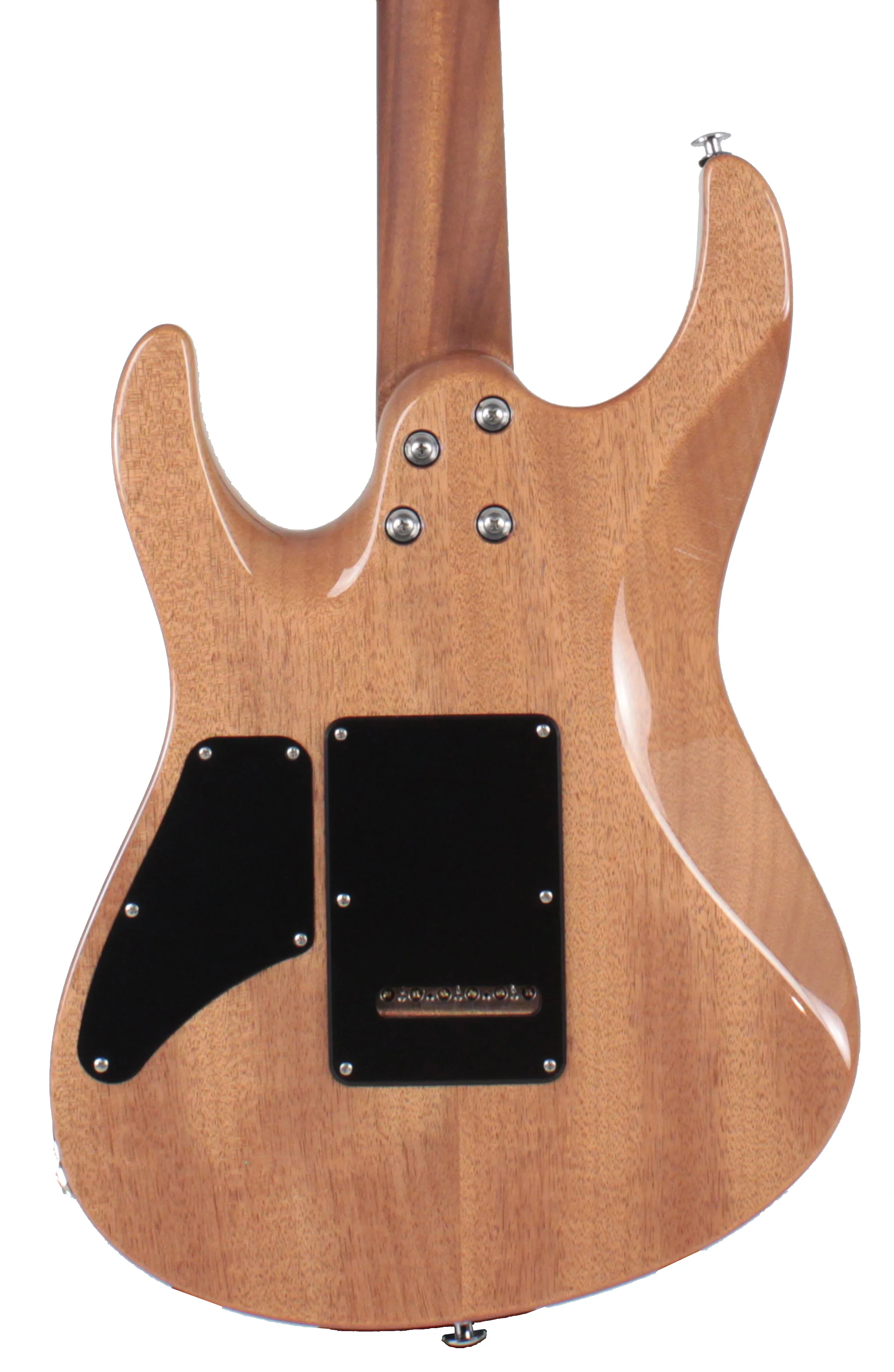 Suhr Modern Select Guitar, Trans Green, Burl - Image 3