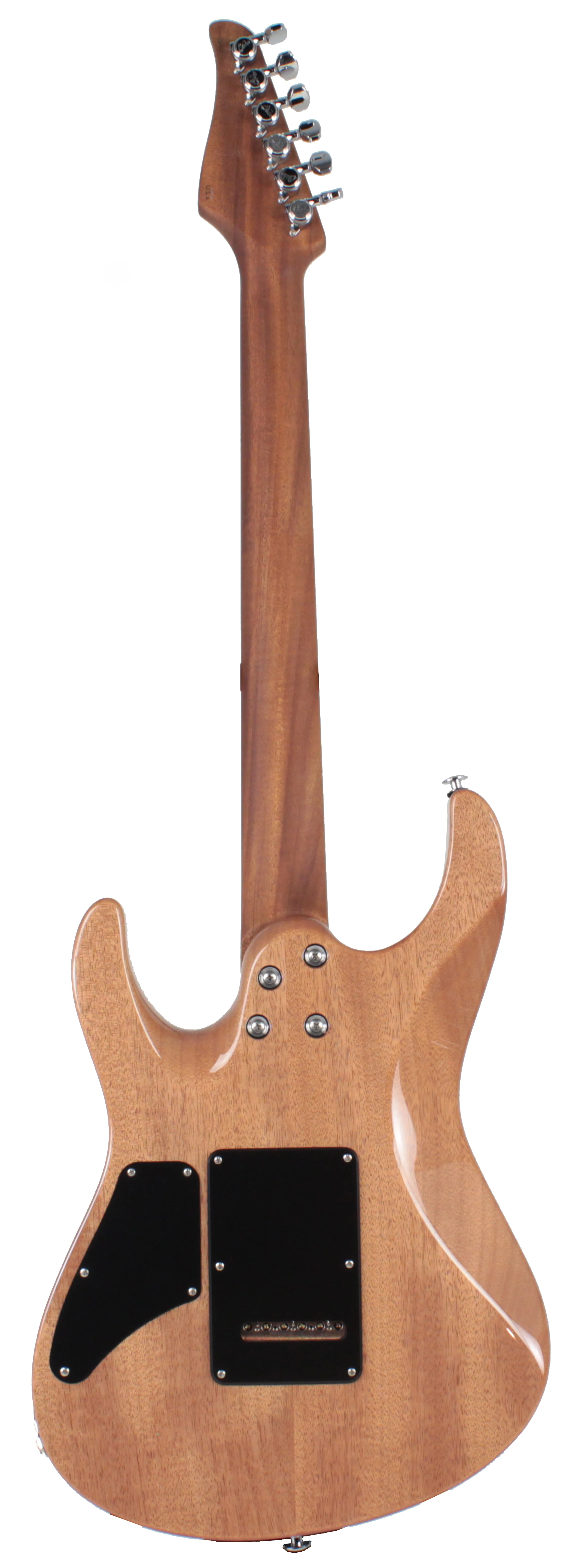 Suhr Modern Select Guitar, Trans Green, Burl - Image 4