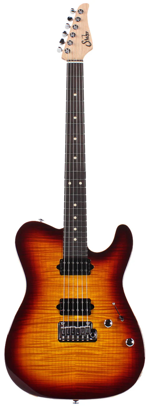 Suhr Modern T Pro Guitar, Aged Cherry Burst - Image 2