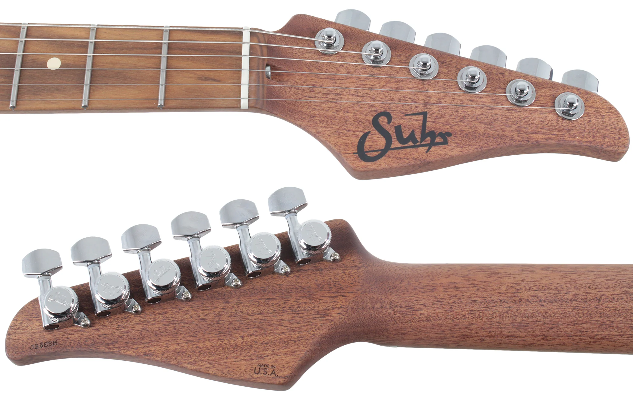 Suhr Modern T Select Guitar, Aqua Blue Gradient - Image 8