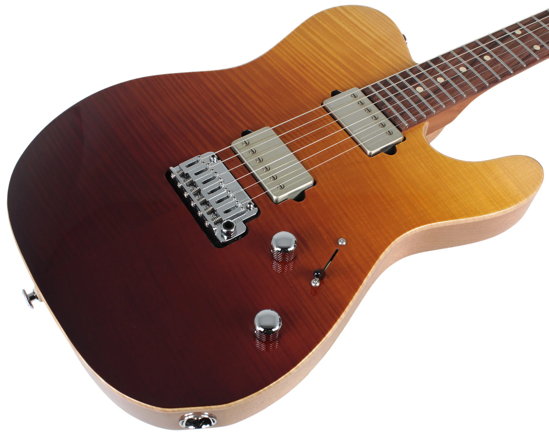 Suhr Select Modern T Mahogany Guitar, Desert Gradient - Image 2