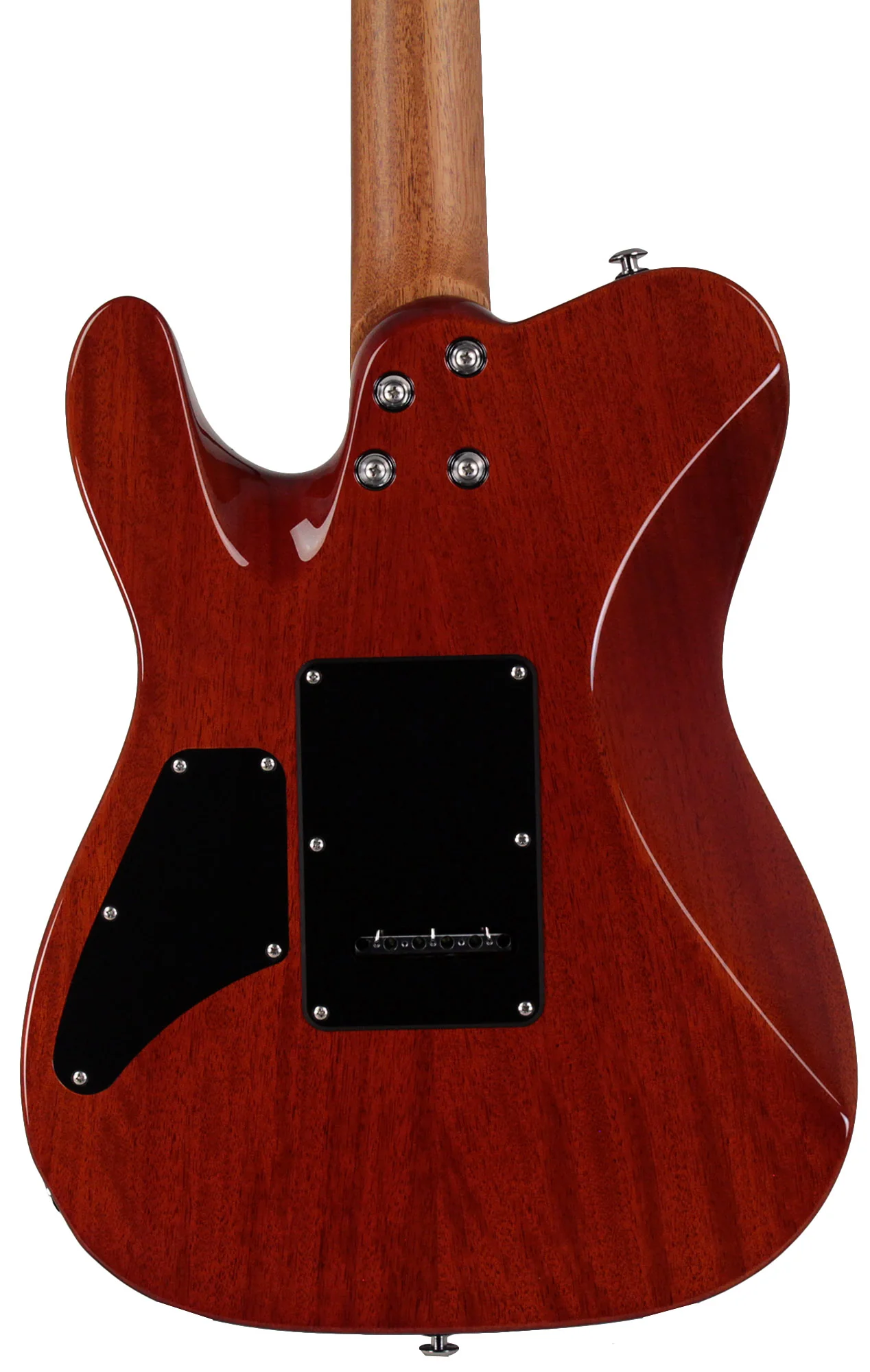Suhr Select Modern T Mahogany Guitar, Faded Trans Wine Burst - Image 7
