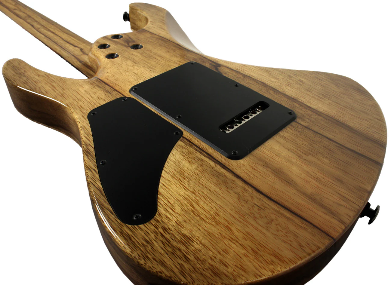 Suhr Custom Modern Waterfall Burl - Trans Blue Denim Slate - Image 10