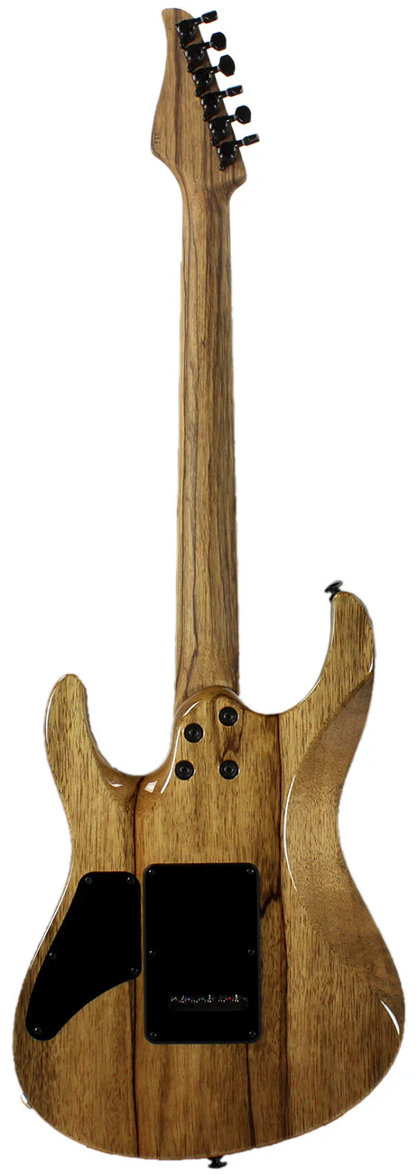 Suhr Custom Modern Waterfall Burl - Trans Blue Denim Slate - Image 5
