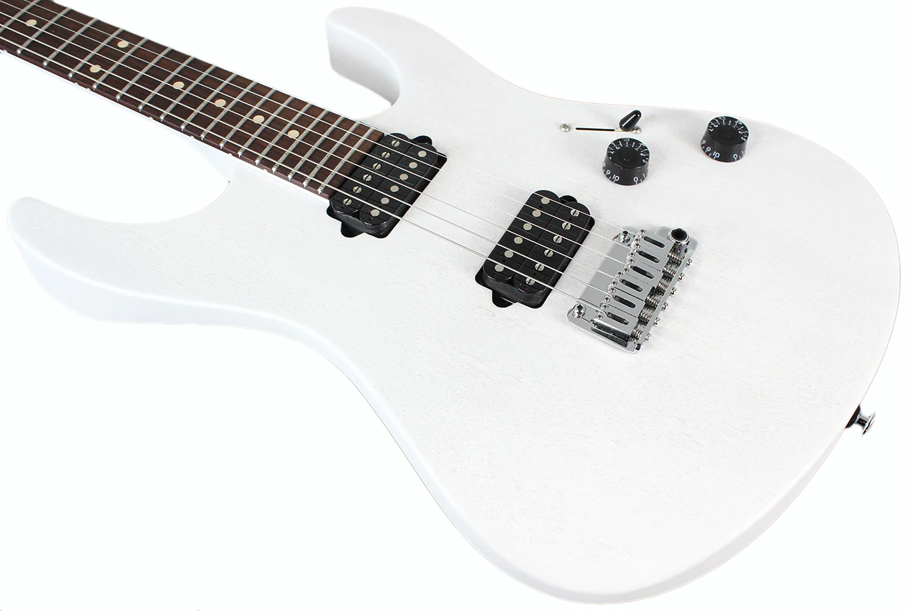 Suhr Modern White Satin Limited Guitar, HH - Image 3