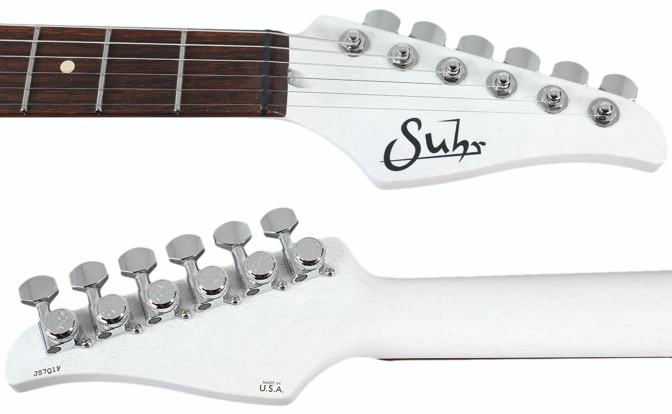 Suhr Modern White Satin Limited Guitar, HH - Image 5