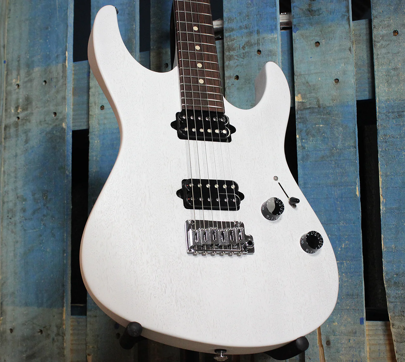 Suhr Modern White Satin Limited Guitar, HH - Image 8