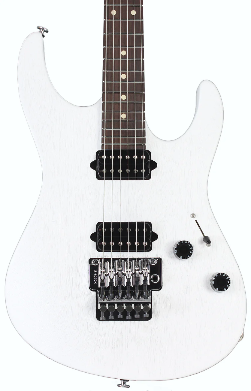 Suhr Modern White Satin Limited Guitar, HH, Floyd - Image 3