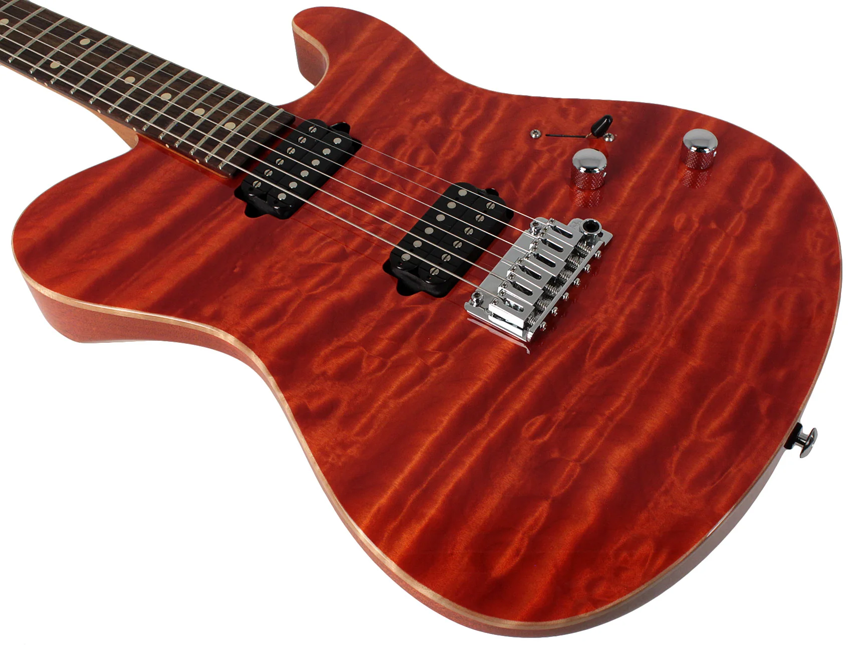 Suhr Oso Guitar, Orange Stain - Image 4