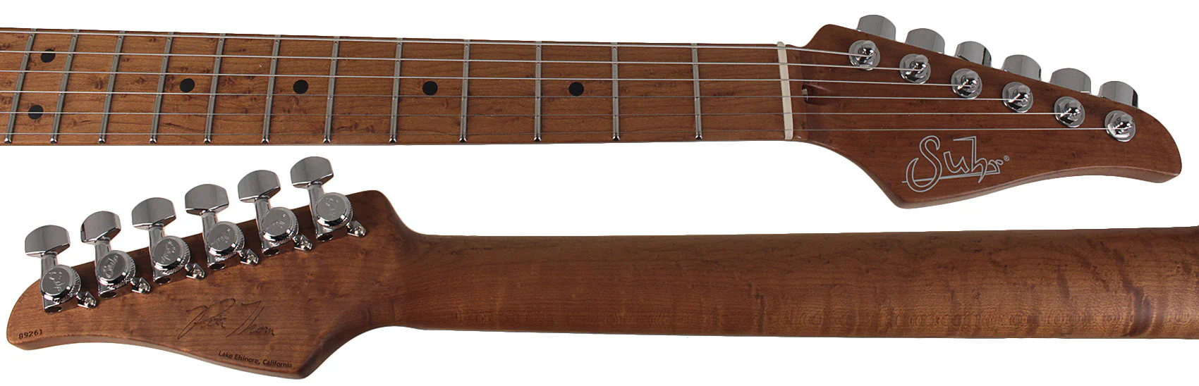 Suhr Pete Thorn Signature PT Traditional 90 Guitar, Candy Apple Red - Image 8