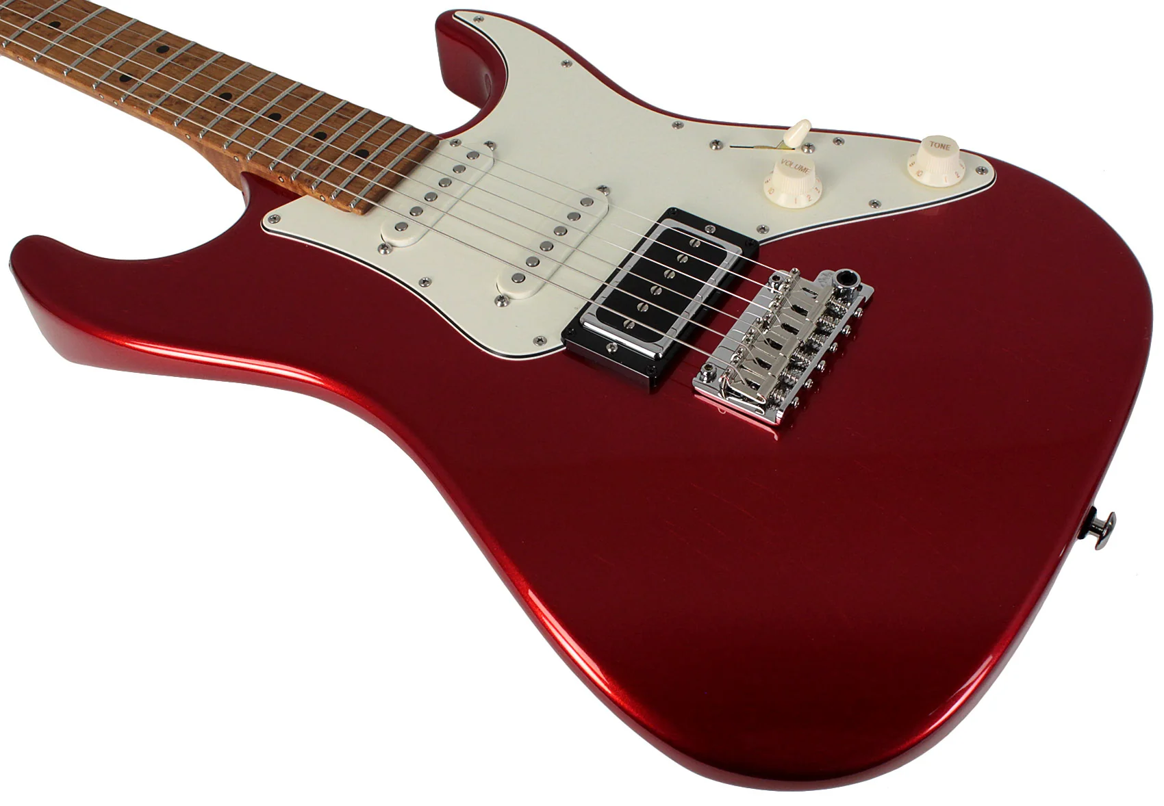 Suhr Pete Thorn Signature PT Traditional 90 Guitar, Candy Apple Red - Image 4