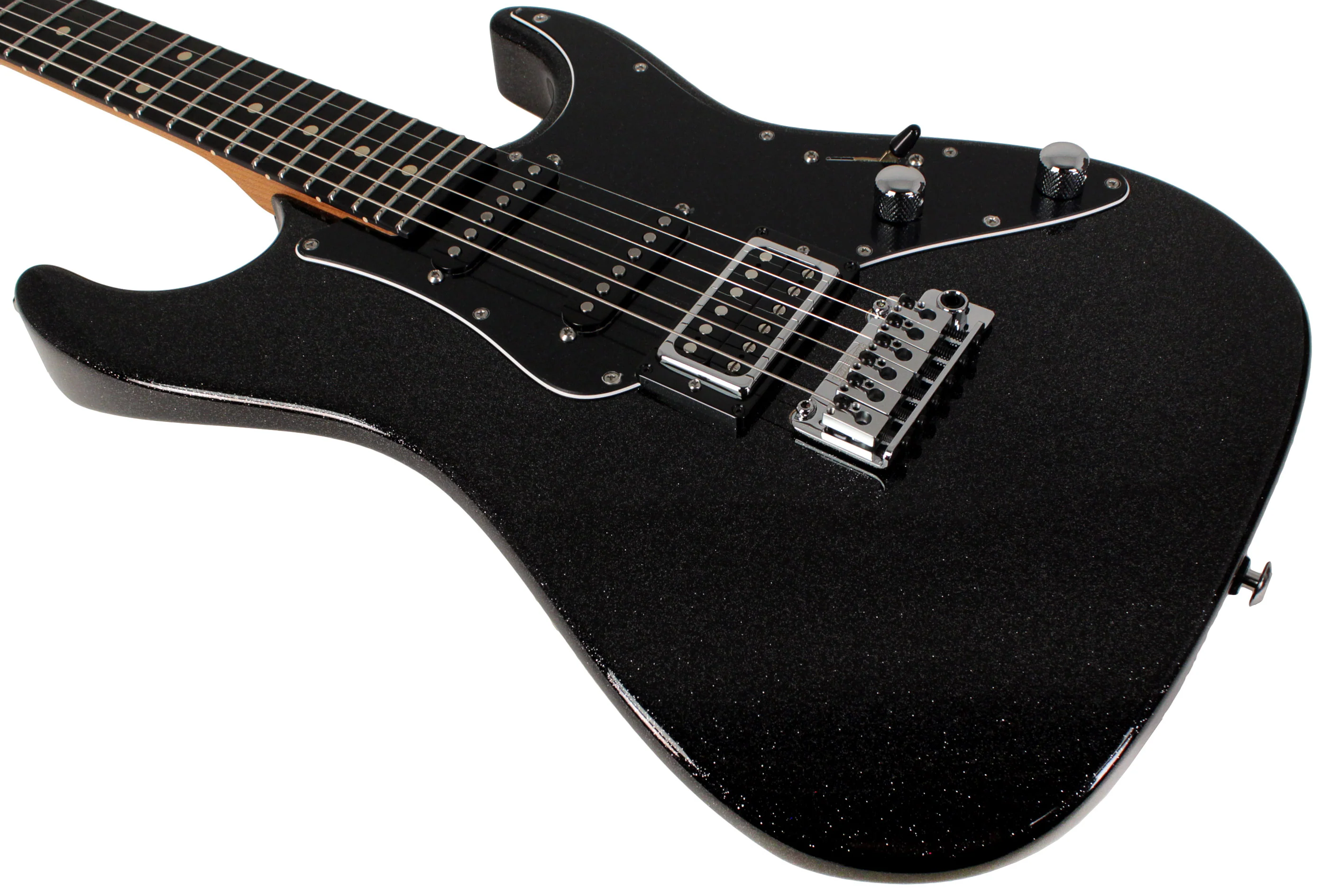 Suhr Pete Thorn Signature Standard HSS Guitar, Graphite Metallic - Image 4