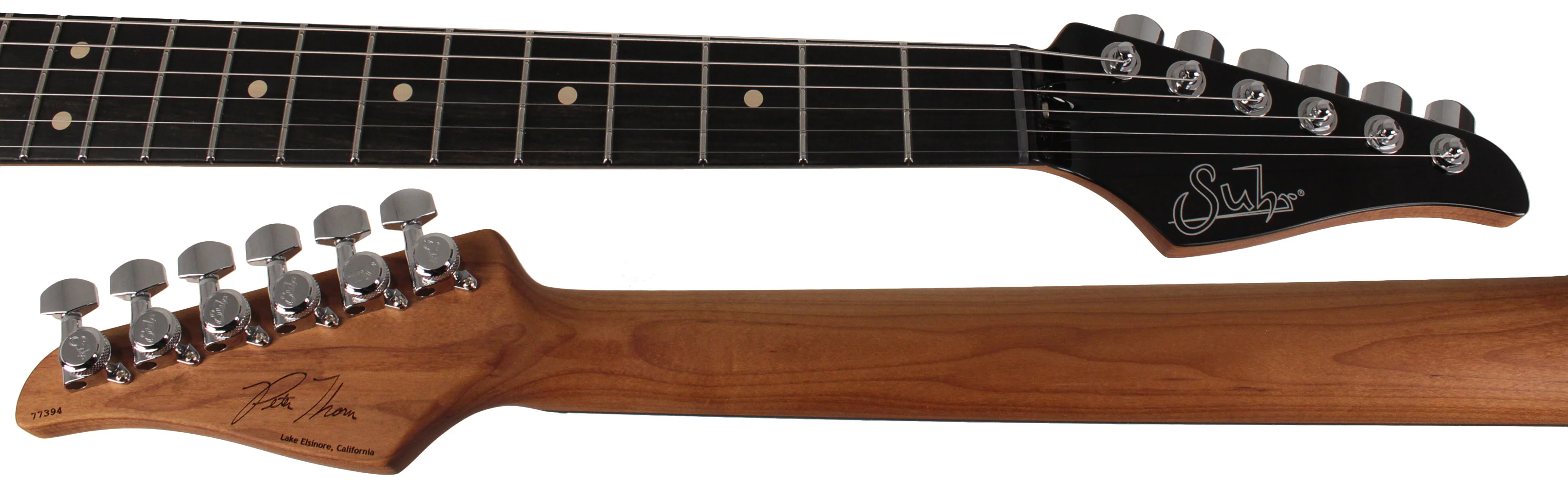 Suhr Pete Thorn Signature Standard HSS Guitar, Graphite Metallic - Image 8