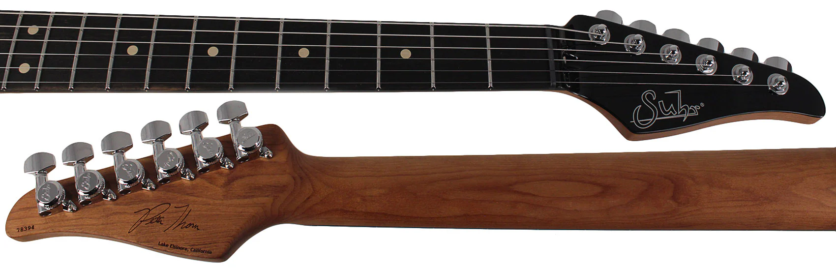 Suhr Pete Thorn Signature Standard HSS Guitar, Inca Silver - Image 8