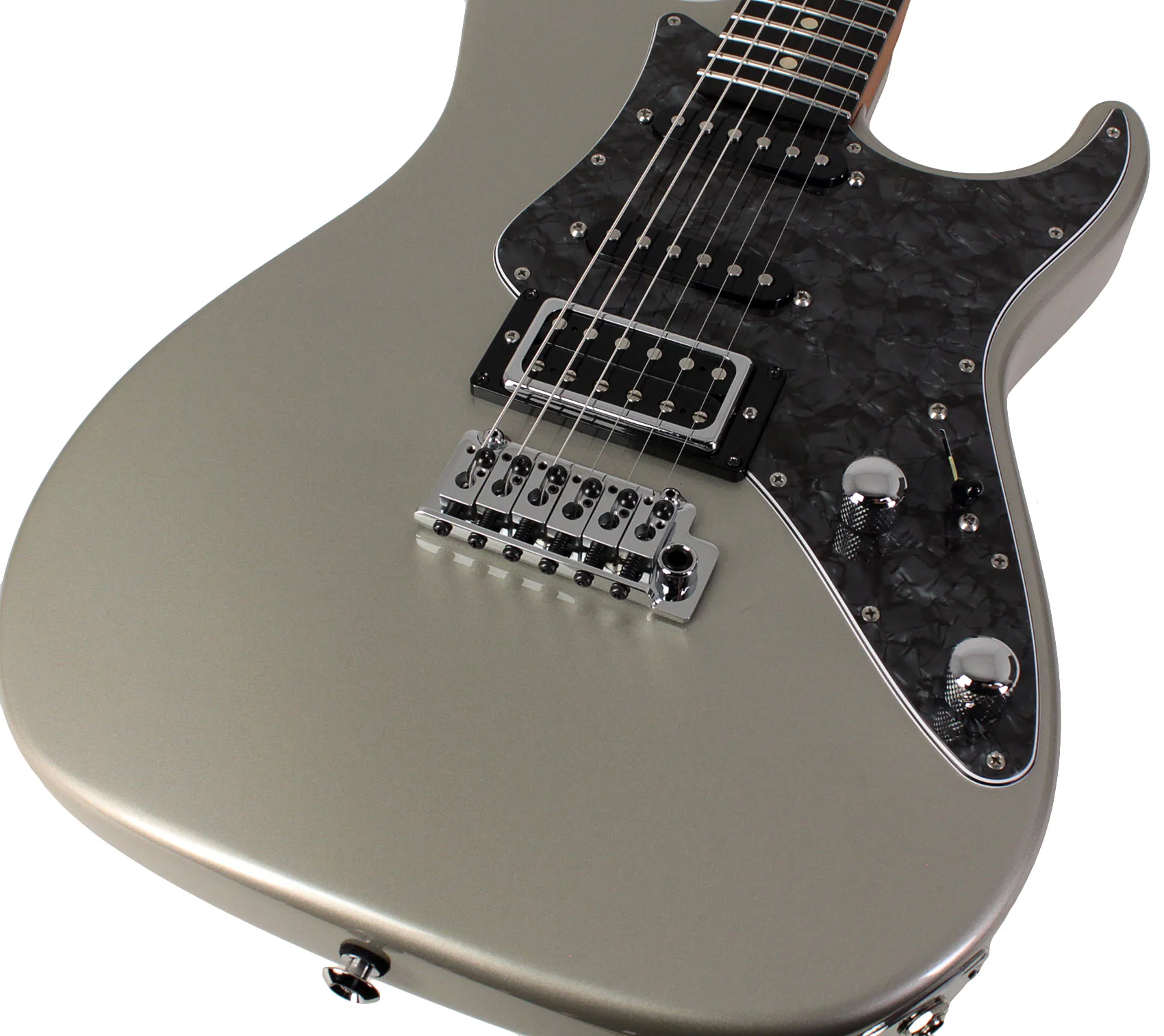 Suhr Pete Thorn Signature Standard HSS Guitar, Inca Silver - Image 3
