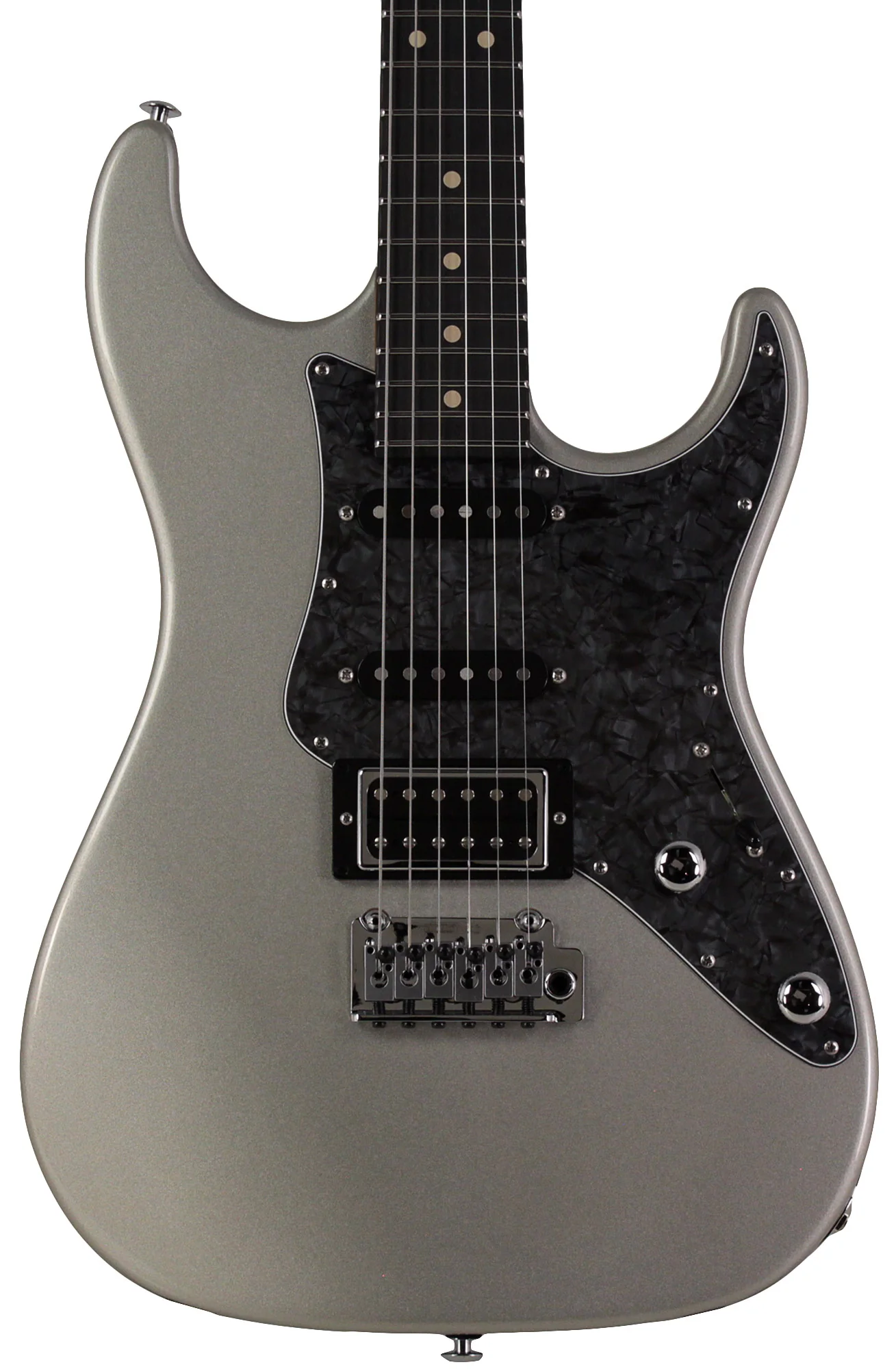 Suhr Pete Thorn Signature Standard HSS Guitar, Inca Silver - Image 5
