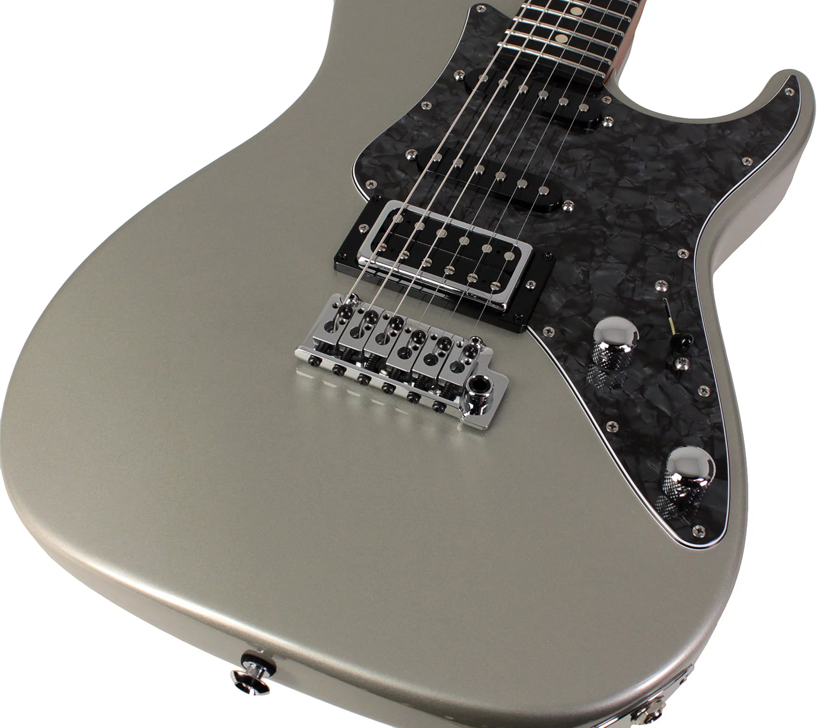 Suhr Pete Thorn Signature Standard HSS Guitar, Inca Silver - Image 3