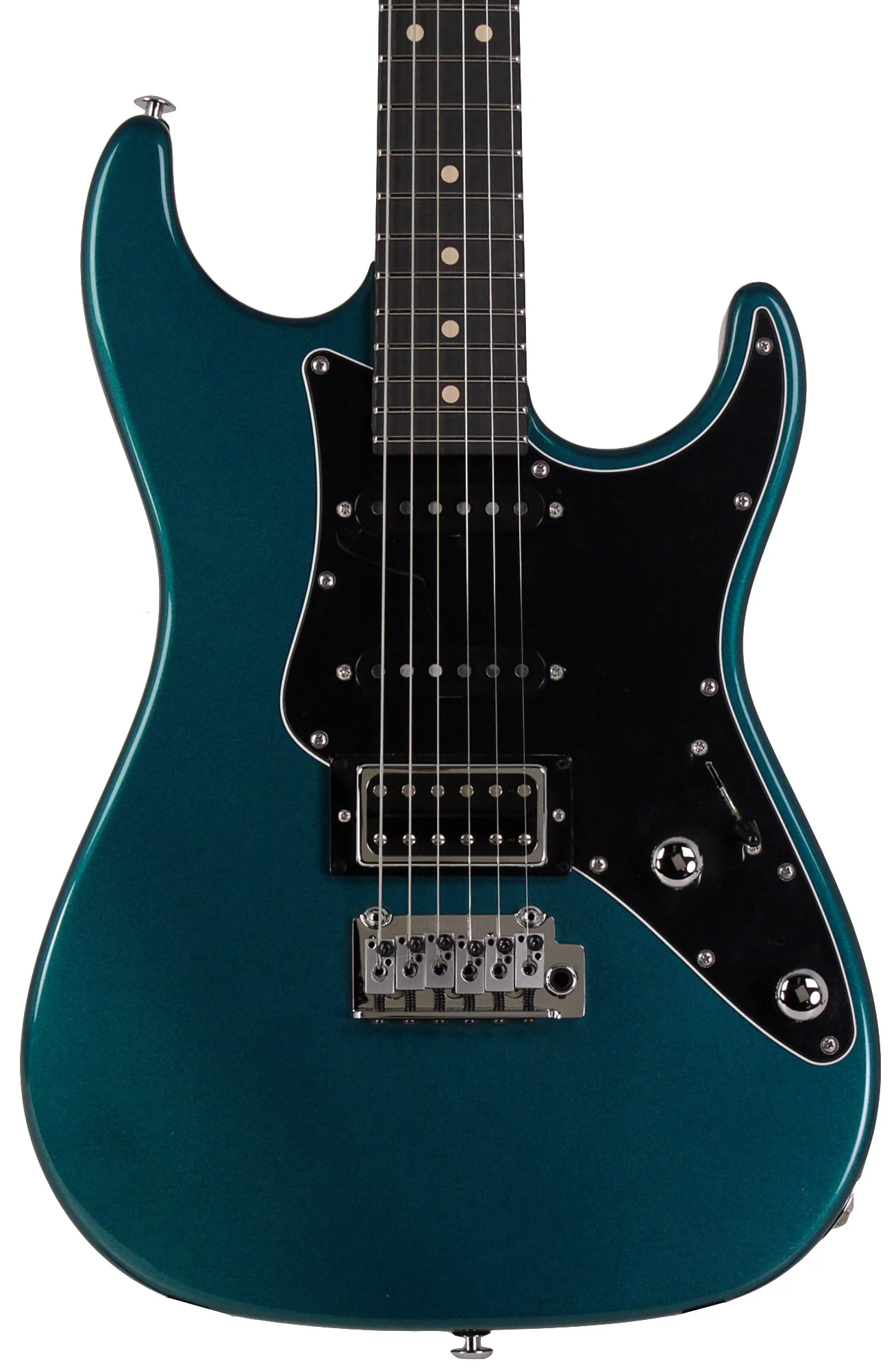 Suhr Pete Thorn Signature Standard HSS Guitar, Ocean Turquoise - Image 5