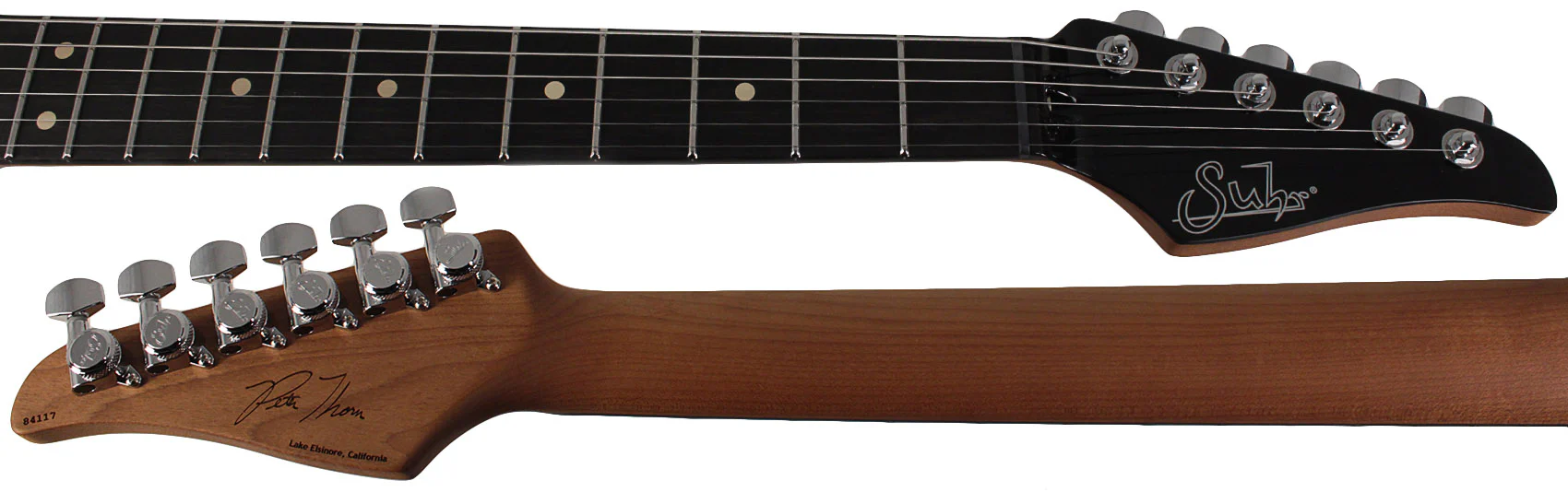 Suhr Pete Thorn Signature Standard HSS Guitar, Ocean Turquoise - Image 8