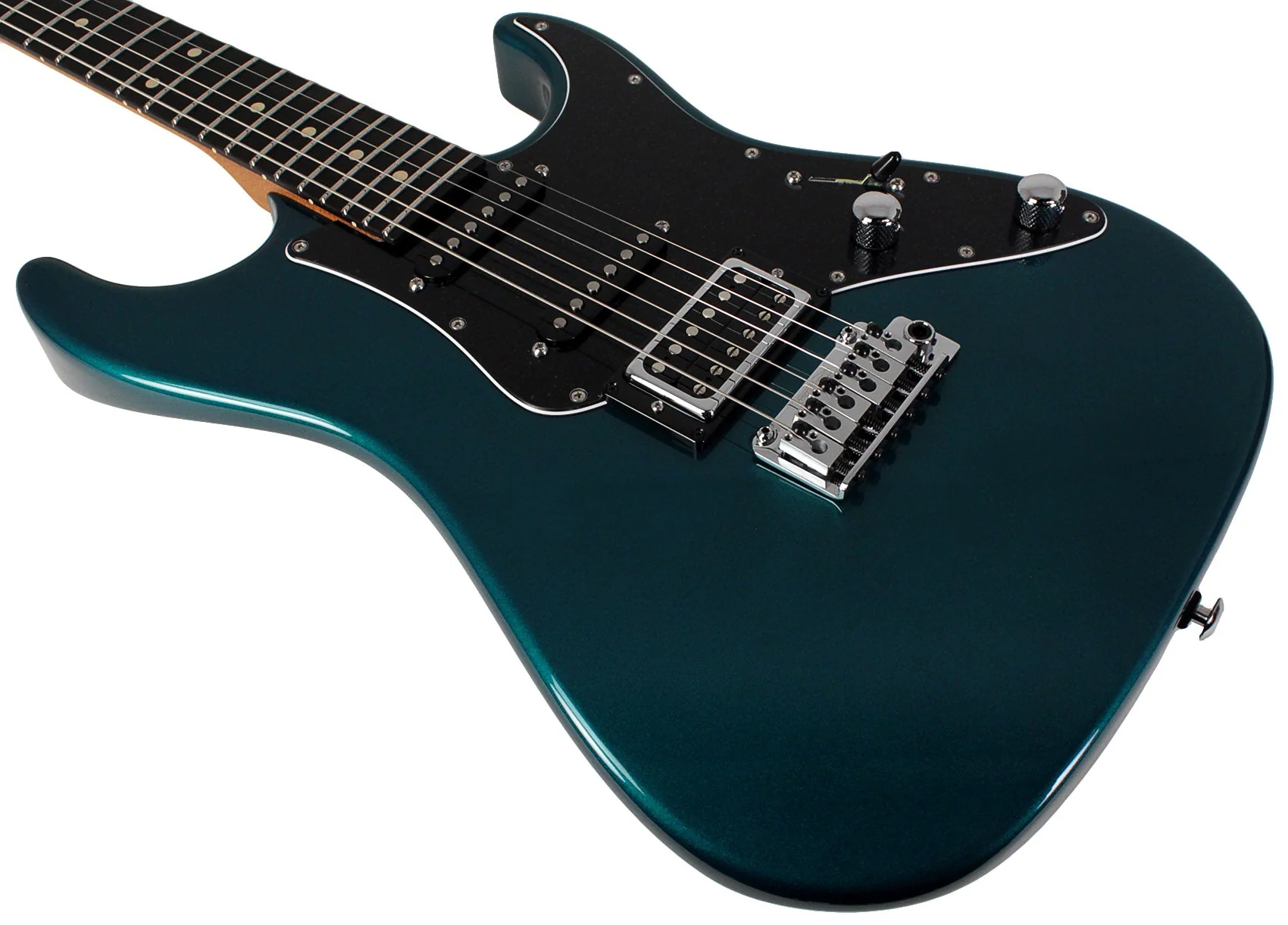 Suhr Pete Thorn Signature Standard HSS Guitar, Ocean Turquoise - Image 4