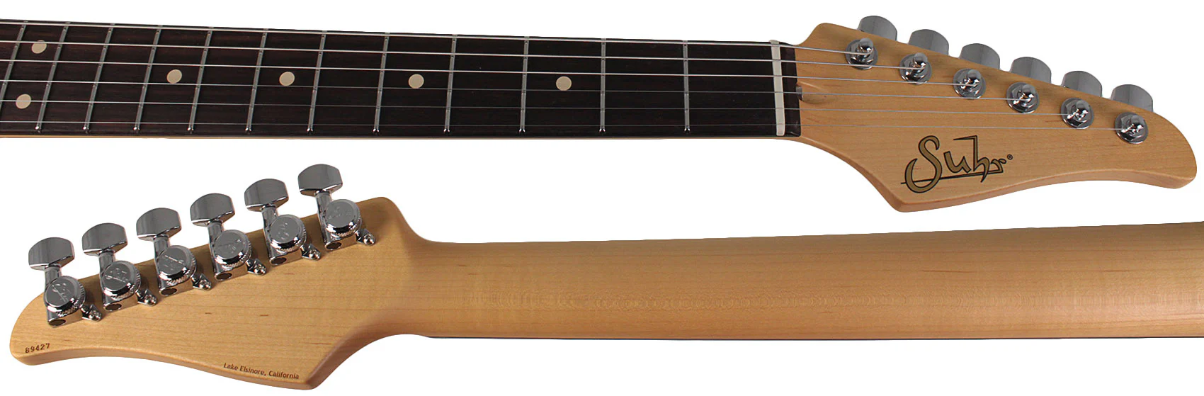 Suhr Classic T Guitar, Alder, 3 Tone Burst, Rosewood - Image 8