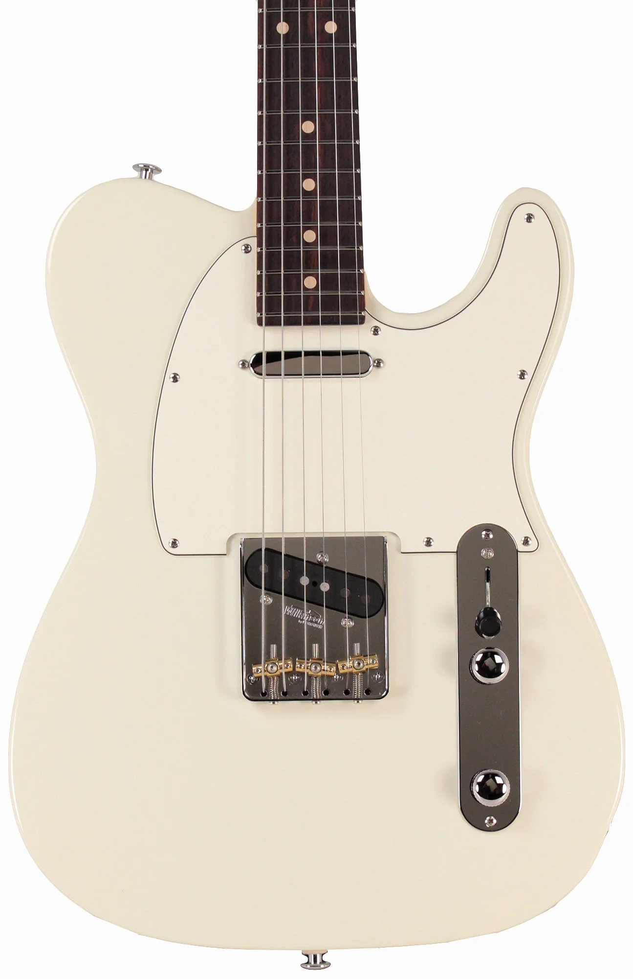 Suhr Classic T Guitar, Alder, Olympic White, Rosewood - Image 6