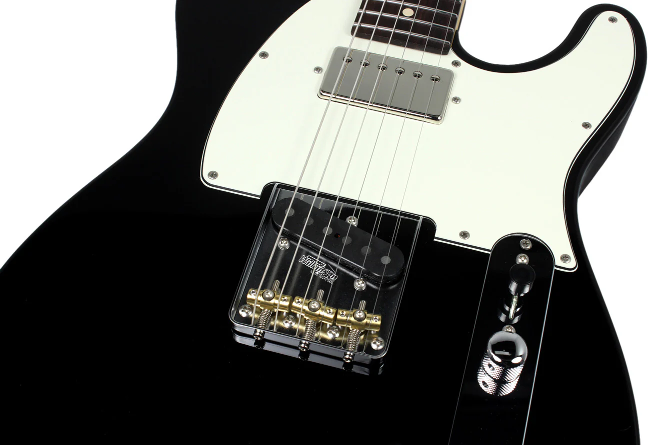 Suhr Classic T Pro Guitar - Alder, Black, HB - Image 6