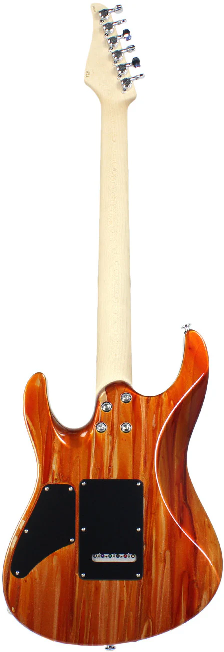 Suhr Modern Guitar - Root Beer Drip - Matching Headstock - Image 5