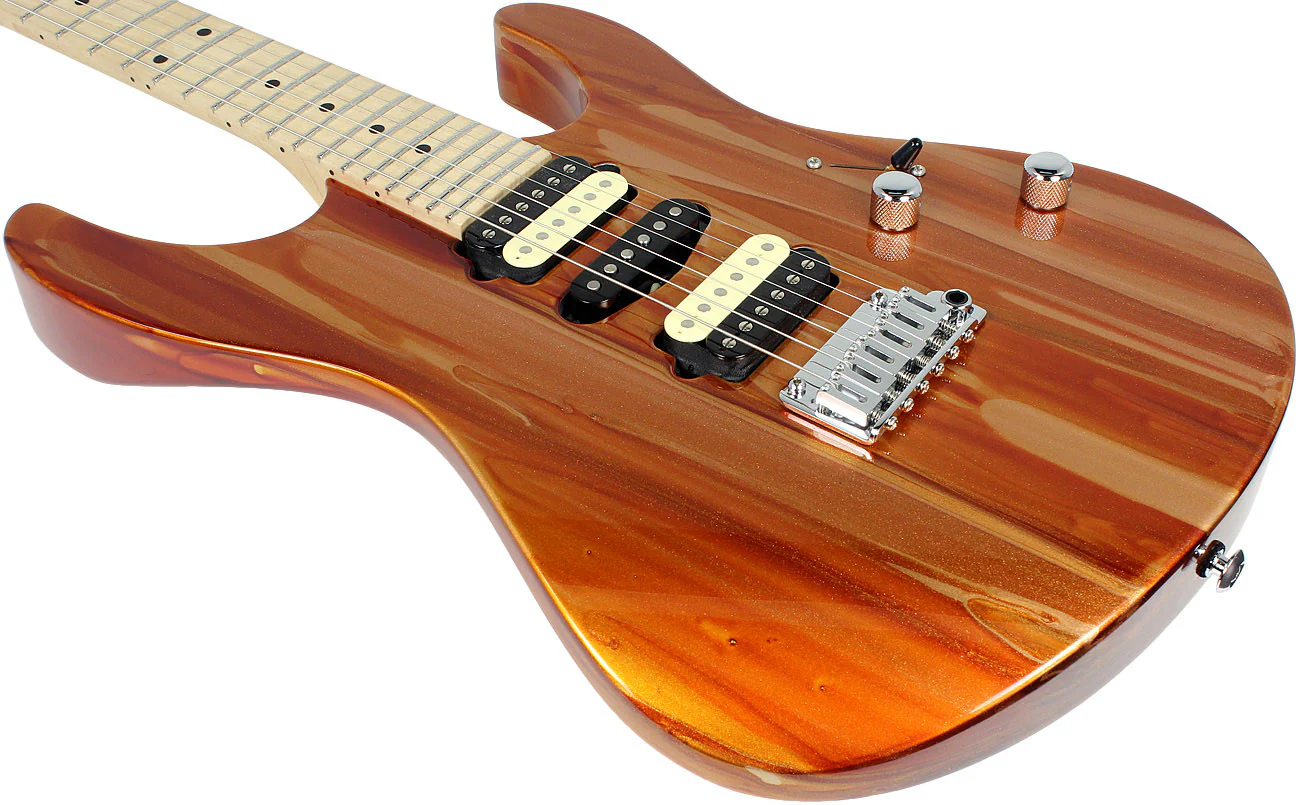 Suhr Modern Guitar - Root Beer Drip - Matching Headstock - Image 6