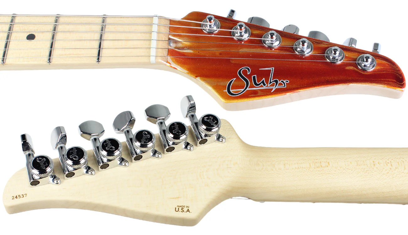 Suhr Modern Guitar - Root Beer Drip - Matching Headstock - Image 8