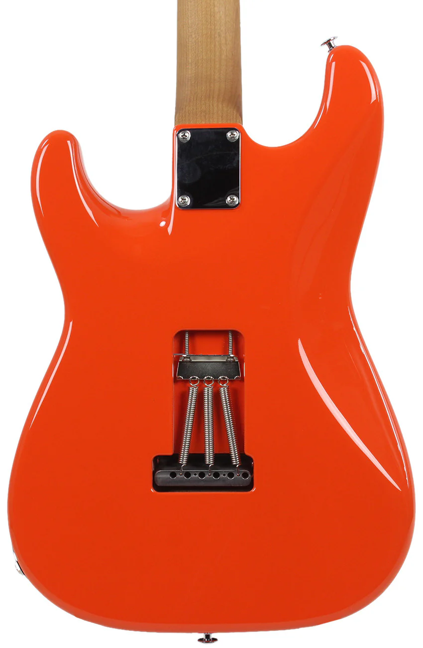 Suhr Scott Henderson Signature Classic S Guitar, Fiesta Orange, Softshell - Image 5