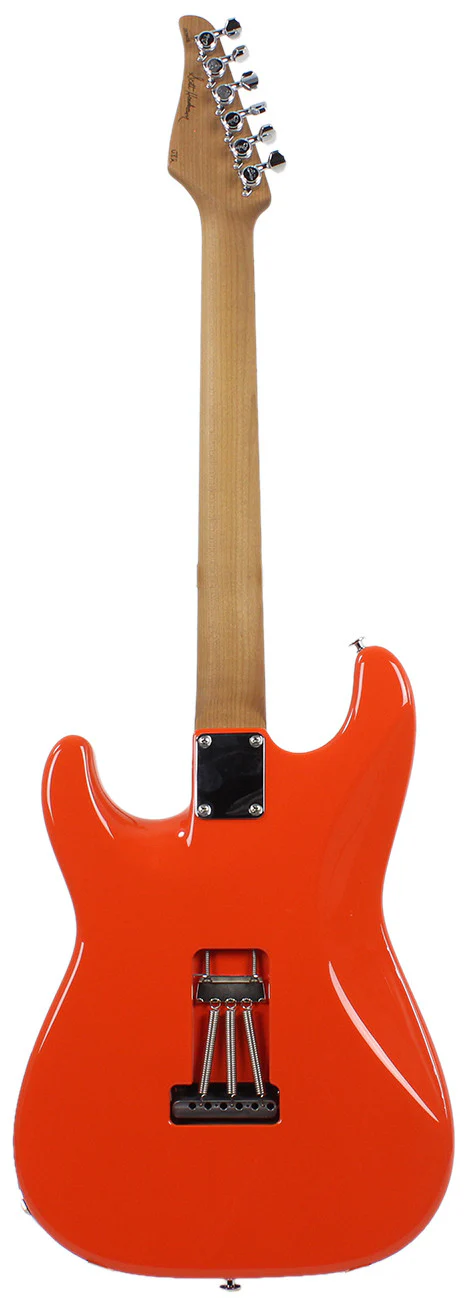 Suhr Scott Henderson Signature Classic S Guitar, Fiesta Orange, Softshell - Image 7