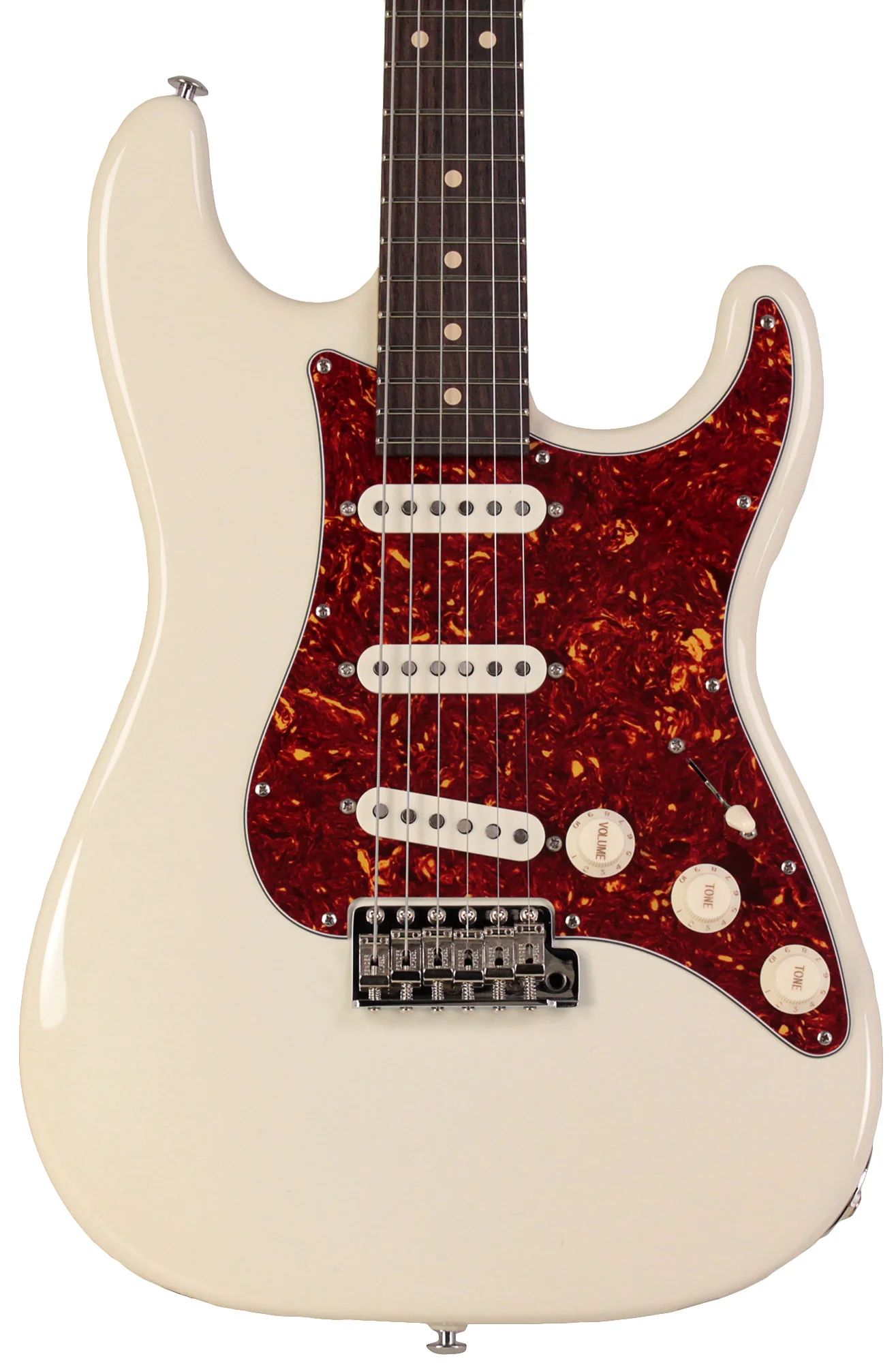 Suhr Scott Henderson Signature Classic S Guitar, Olympic White, Softshell - Image 5