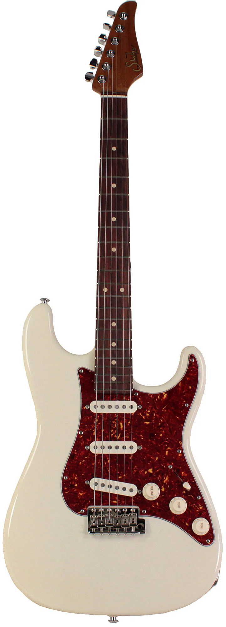 Suhr Scott Henderson Signature Classic S Guitar, Olympic White, Hardshell