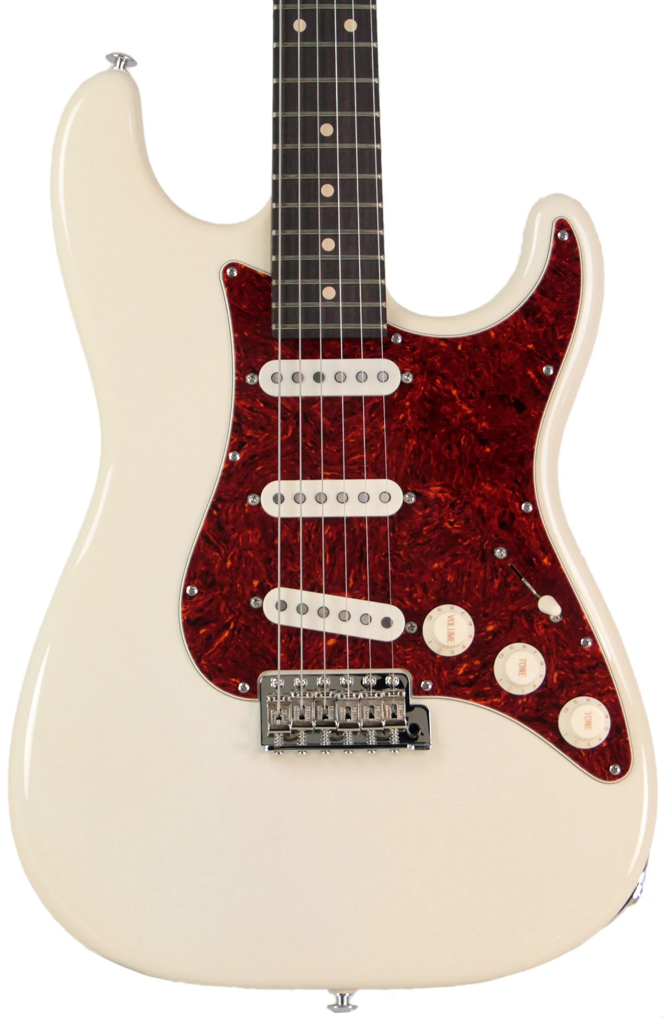 Suhr Scott Henderson Signature Classic S Guitar, Olympic White - Image 6